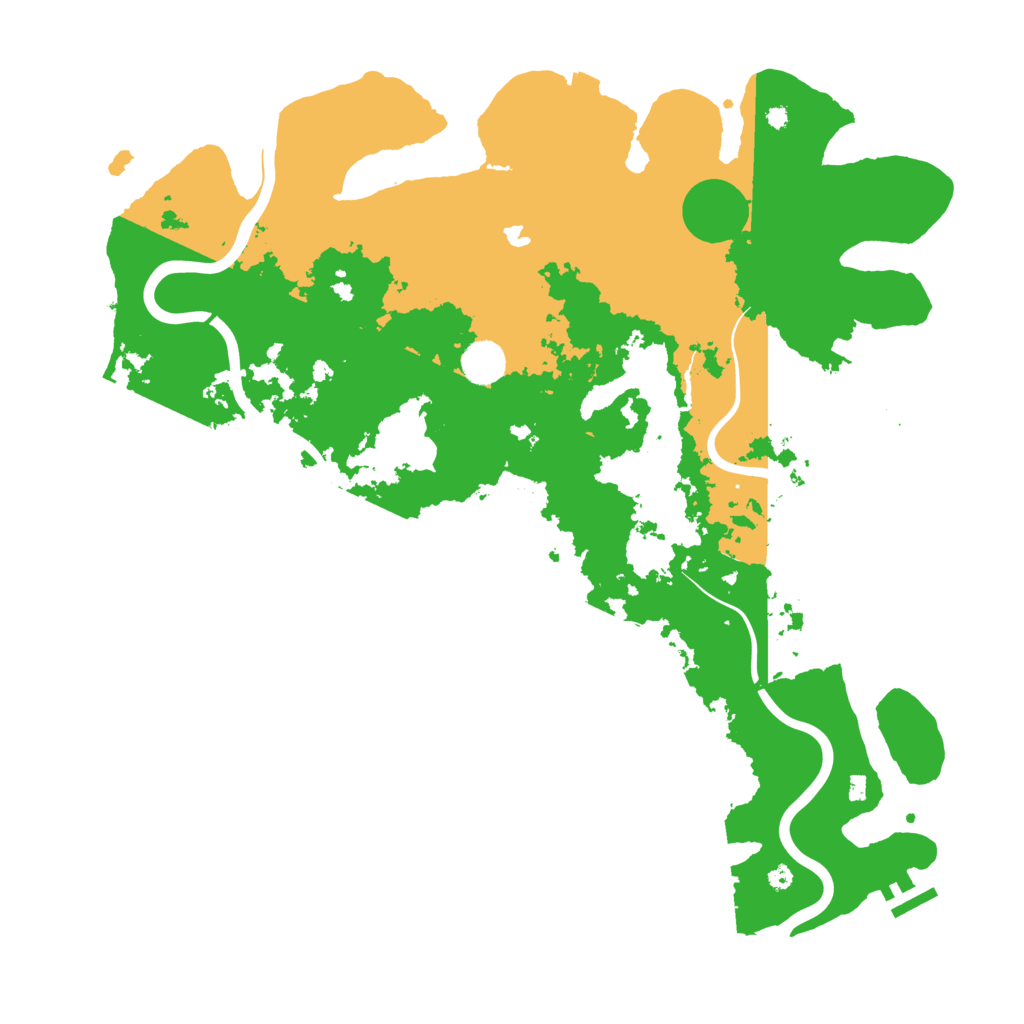 Biome Rust Map: Procedural Map, Size: 4250, Seed: 110715760