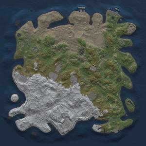 Thumbnail Rust Map: Procedural Map, Size: 4250, Seed: 110715760, 19 Monuments