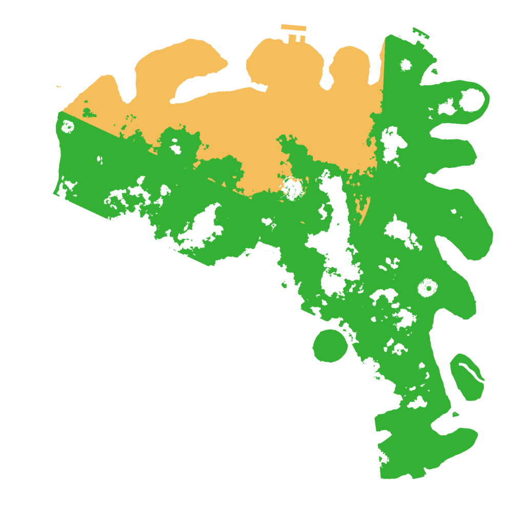 Biome Rust Map: Procedural Map, Size: 4250, Seed: 110715760