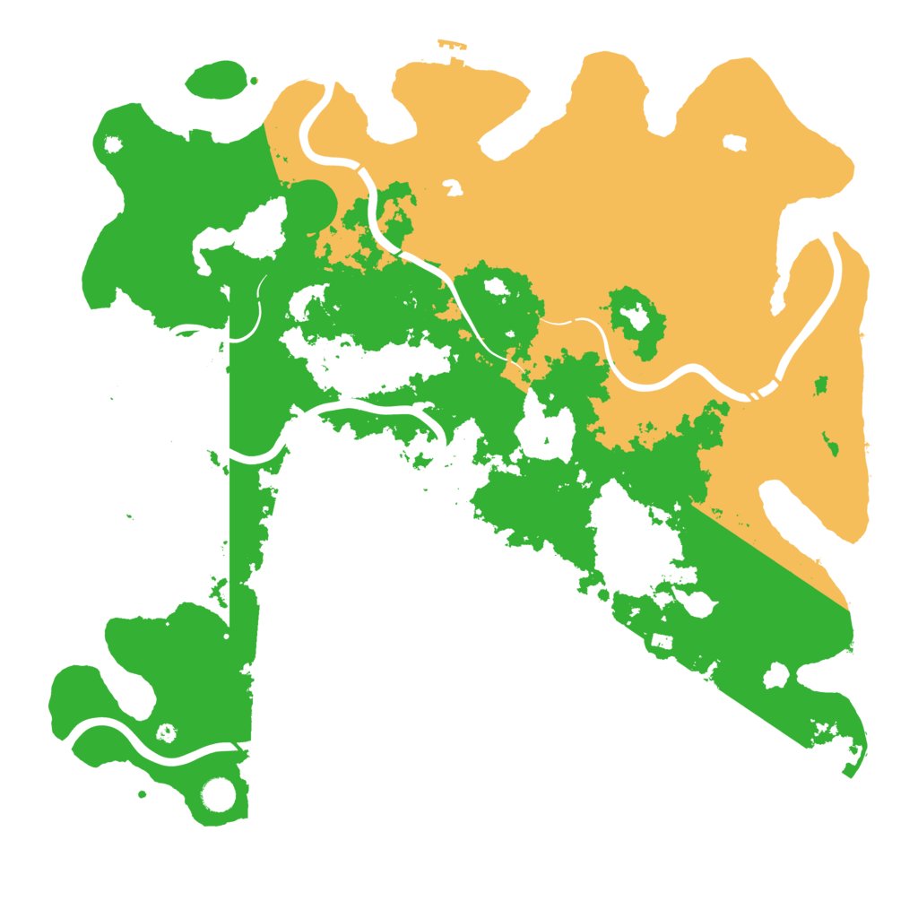 Biome Rust Map: Procedural Map, Size: 4750, Seed: 2145277203