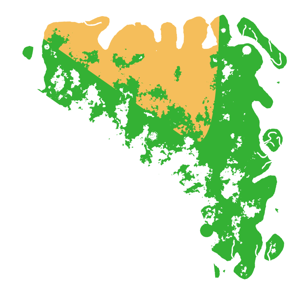 Biome Rust Map: Procedural Map, Size: 6000, Seed: 81106110