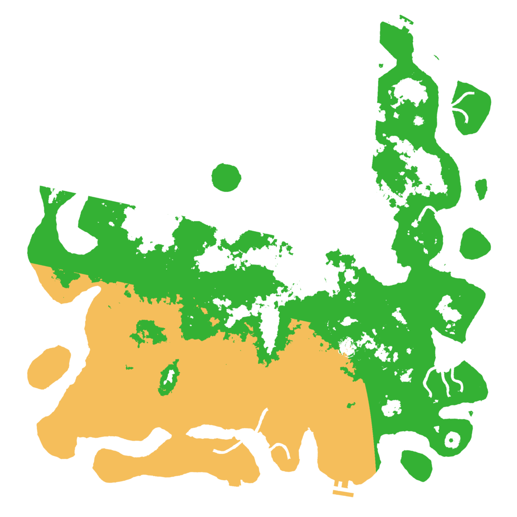 Biome Rust Map: Procedural Map, Size: 5000, Seed: 1029764111