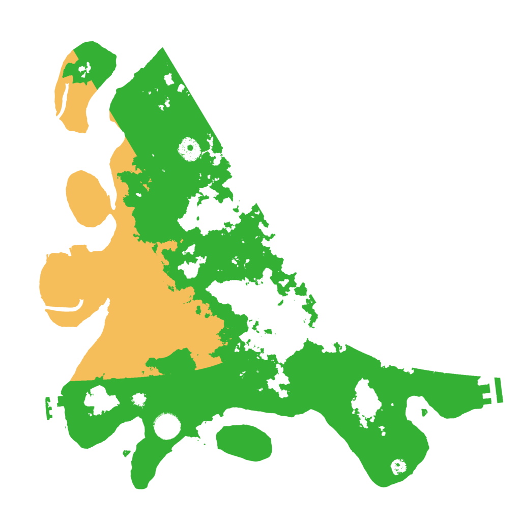 Biome Rust Map: Procedural Map, Size: 3500, Seed: 768997062