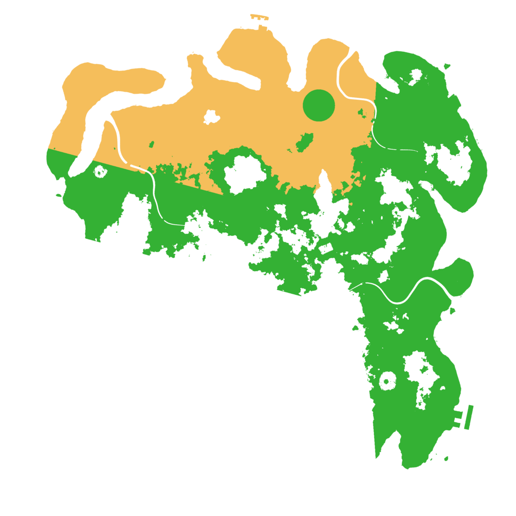 Biome Rust Map: Procedural Map, Size: 4250, Seed: 1720809054