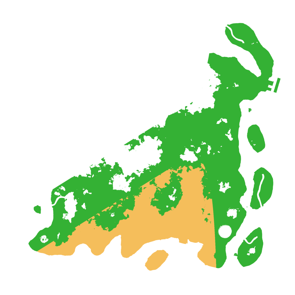 Biome Rust Map: Procedural Map, Size: 4000, Seed: 272093764