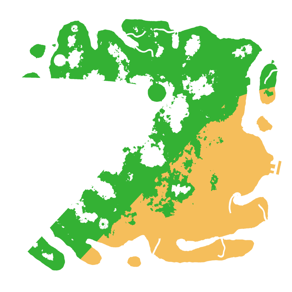 Biome Rust Map: Procedural Map, Size: 4300, Seed: 972557361