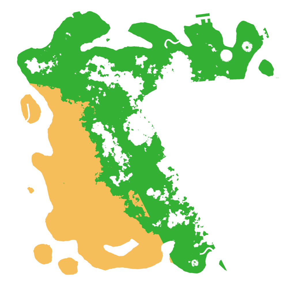 Biome Rust Map: Procedural Map, Size: 4300, Seed: 396327