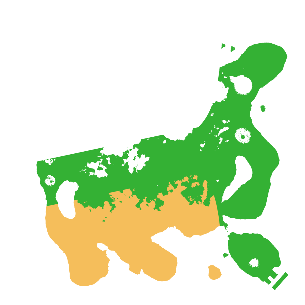 Biome Rust Map: Procedural Map, Size: 3000, Seed: 1859420