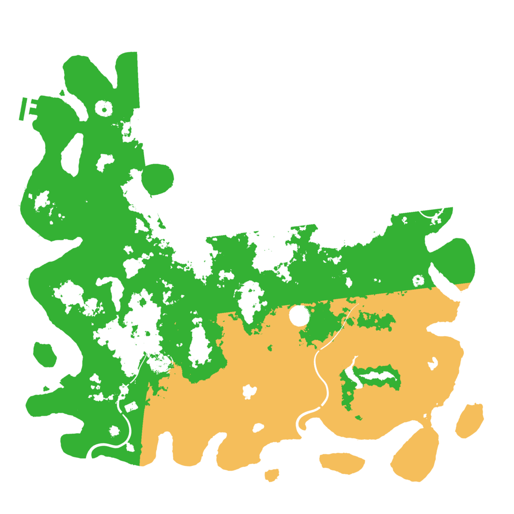 Biome Rust Map: Procedural Map, Size: 4500, Seed: 856798
