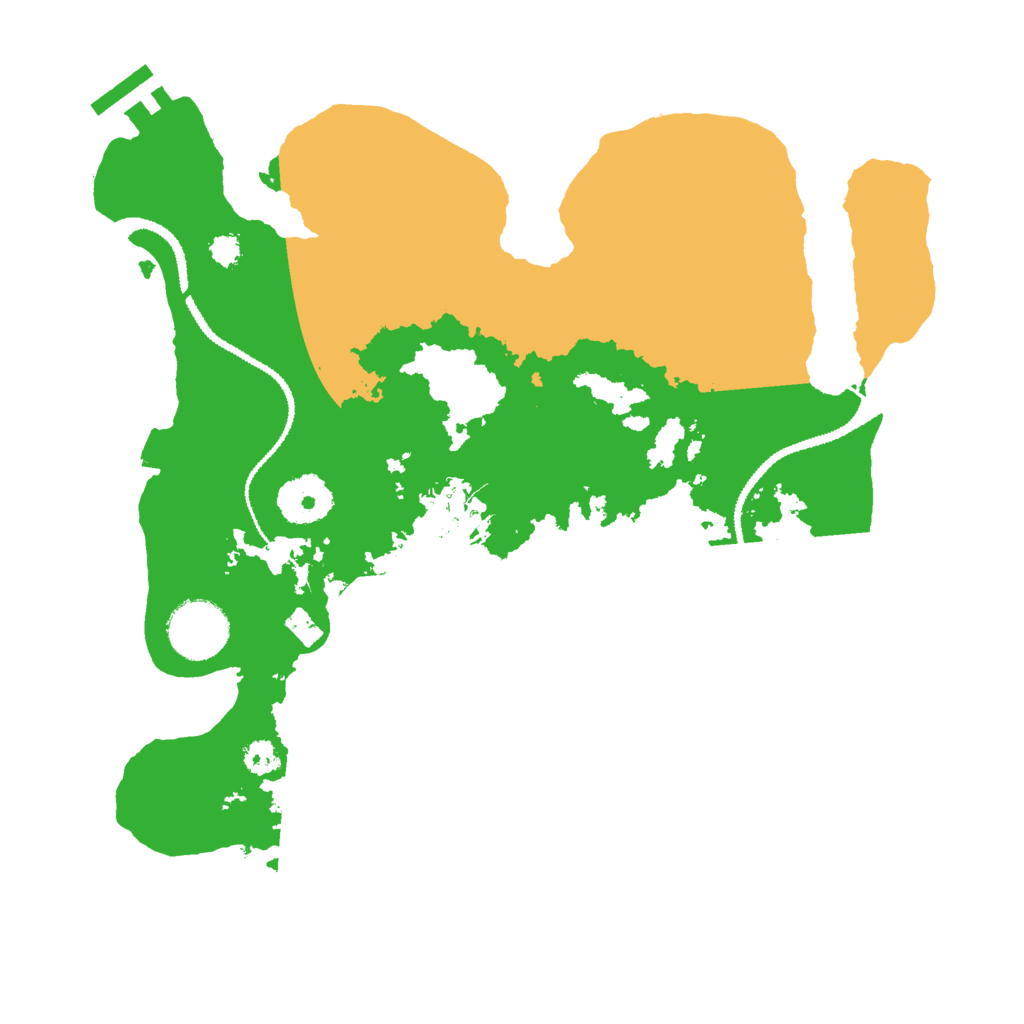 Biome Rust Map: Procedural Map, Size: 3000, Seed: 276893630