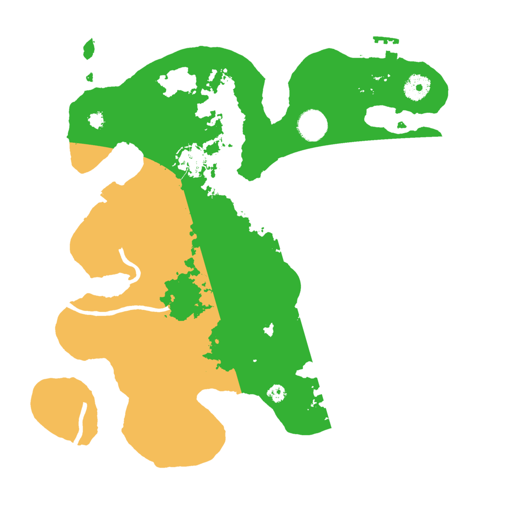 Biome Rust Map: Procedural Map, Size: 3000, Seed: 78653