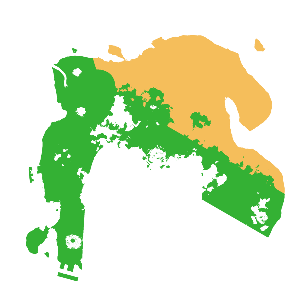 Biome Rust Map: Procedural Map, Size: 3000, Seed: 760069131