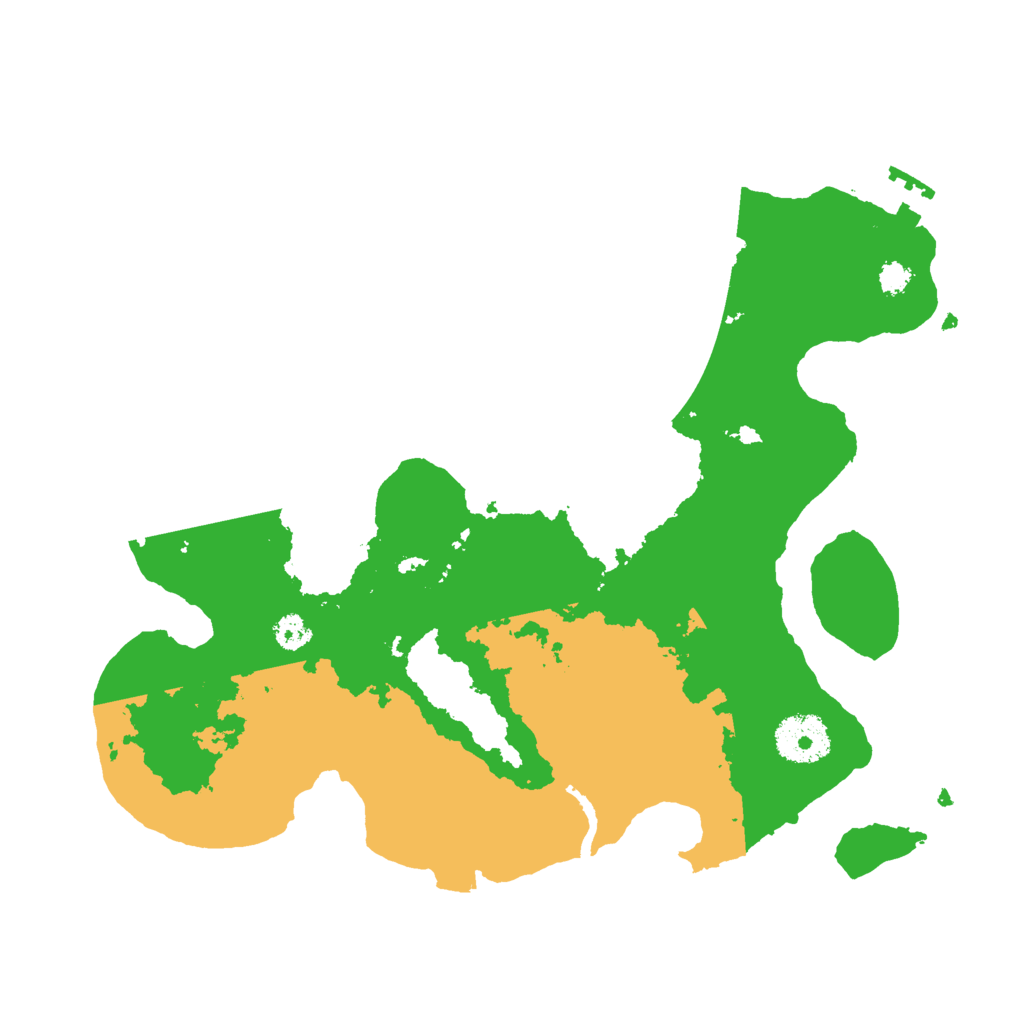 Biome Rust Map: Procedural Map, Size: 3000, Seed: 440