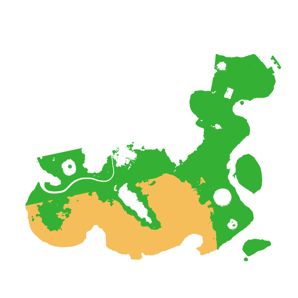 Biome Rust Map: Procedural Map, Size: 3000, Seed: 440