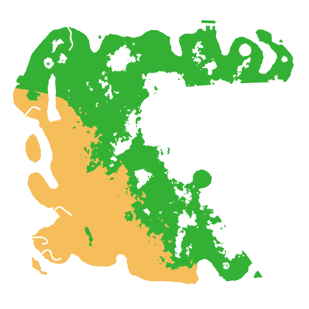 Biome Rust Map: Procedural Map, Size: 4500, Seed: 1798924034