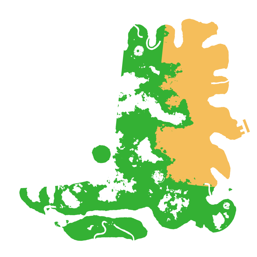 Biome Rust Map: Procedural Map, Size: 3850, Seed: 1394243668