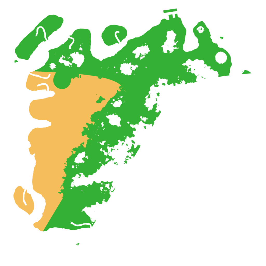 Biome Rust Map: Procedural Map, Size: 4000, Seed: 68742