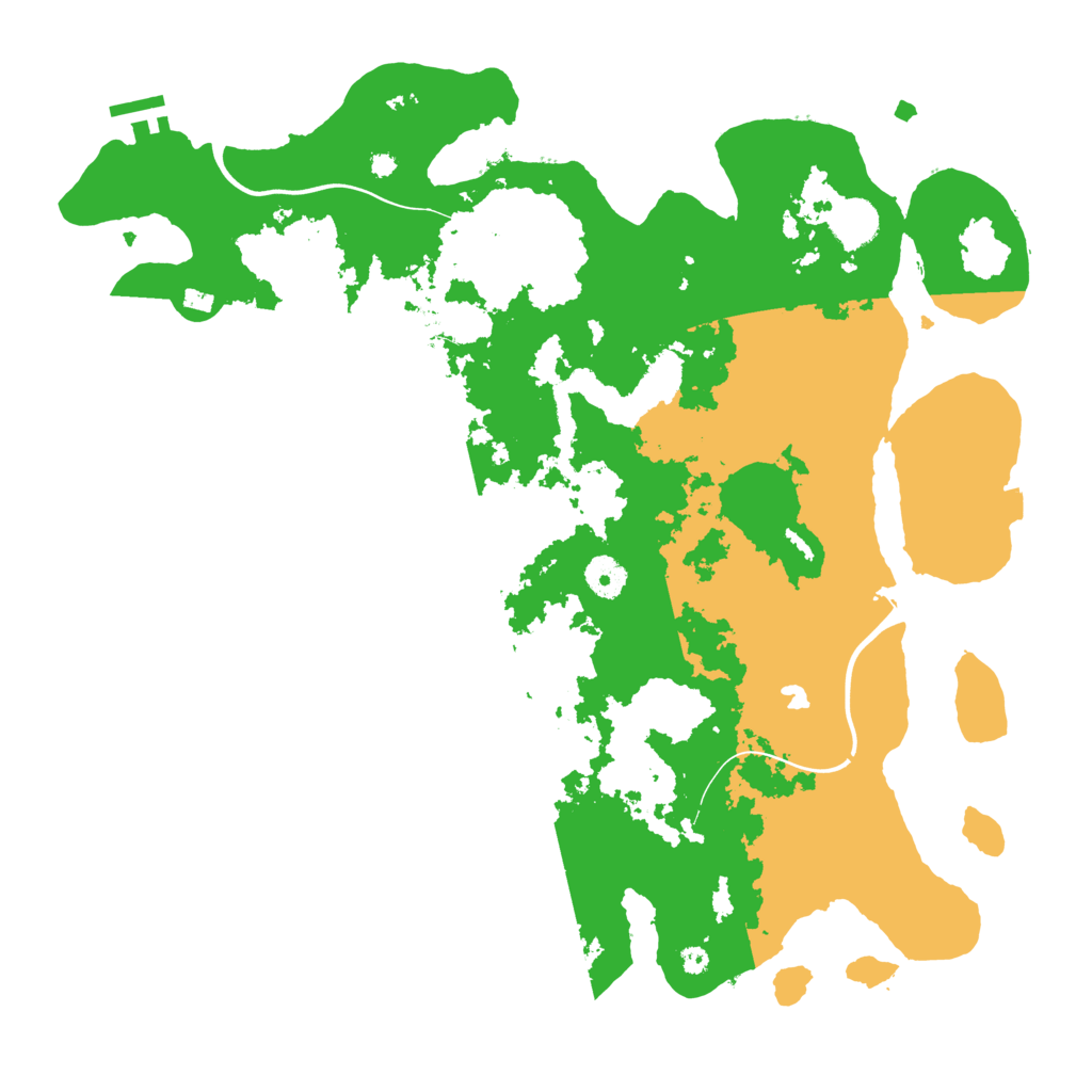 Biome Rust Map: Procedural Map, Size: 4000, Seed: 408366127