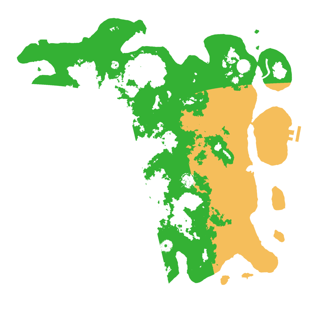 Biome Rust Map: Procedural Map, Size: 4000, Seed: 408366127