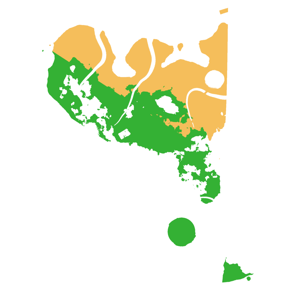 Biome Rust Map: Procedural Map, Size: 3000, Seed: 111781323