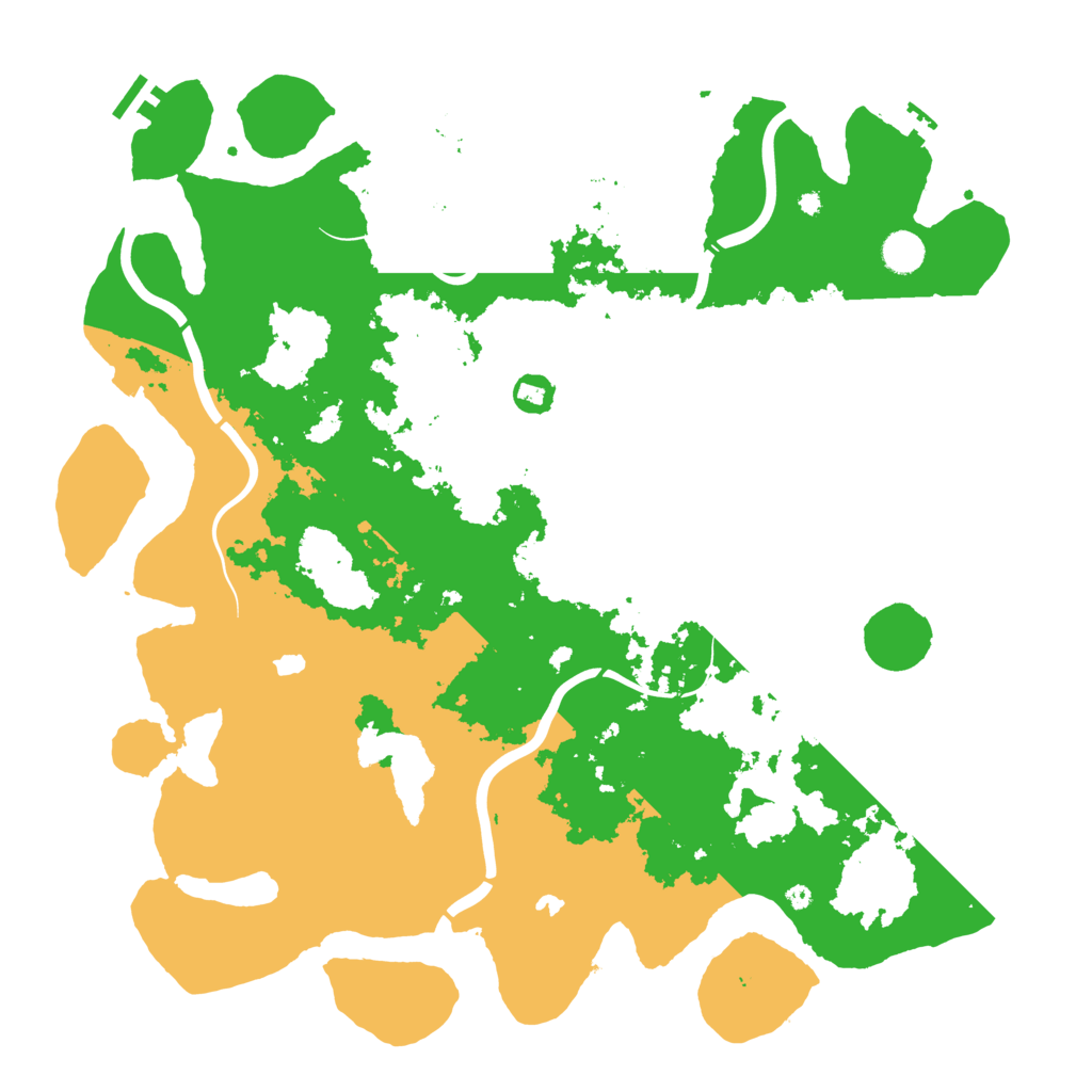 Biome Rust Map: Procedural Map, Size: 4500, Seed: 9678456