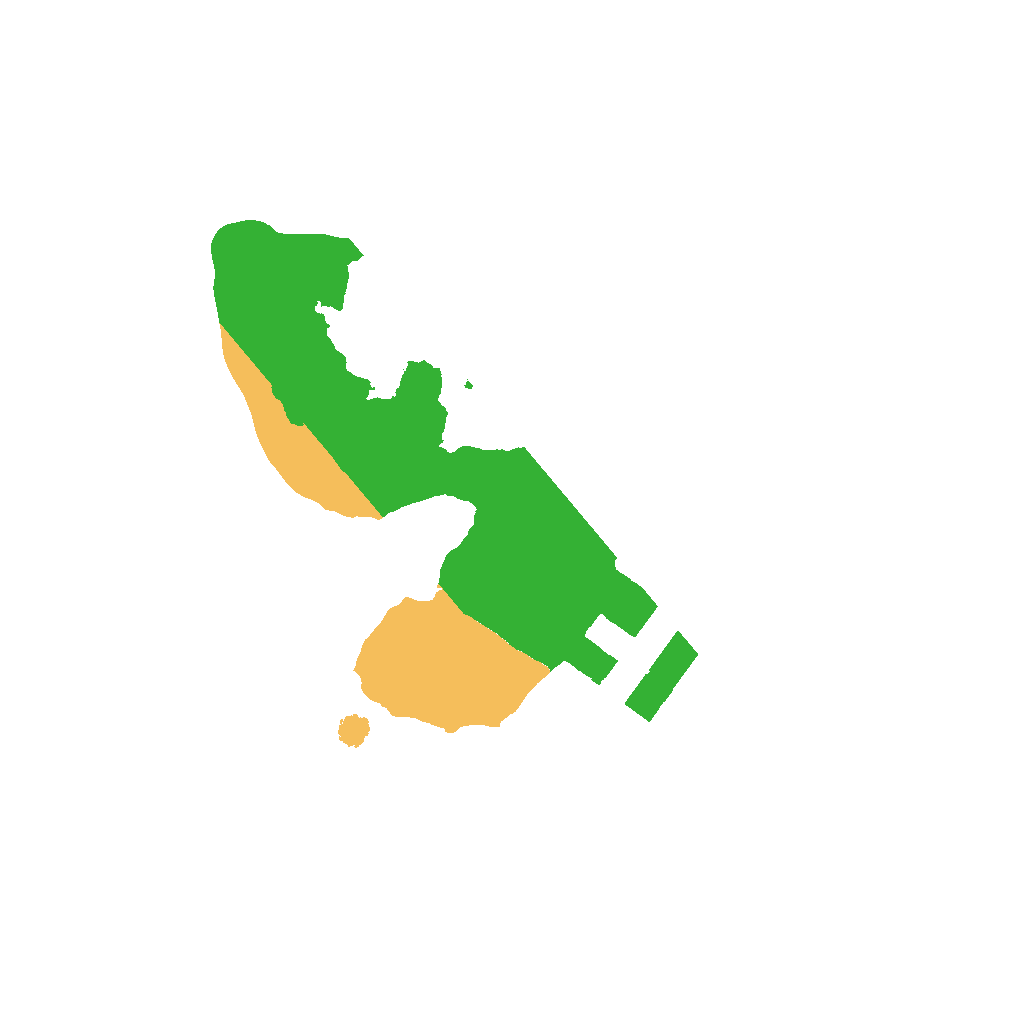 Biome Rust Map: Procedural Map, Size: 1300, Seed: 1234567890