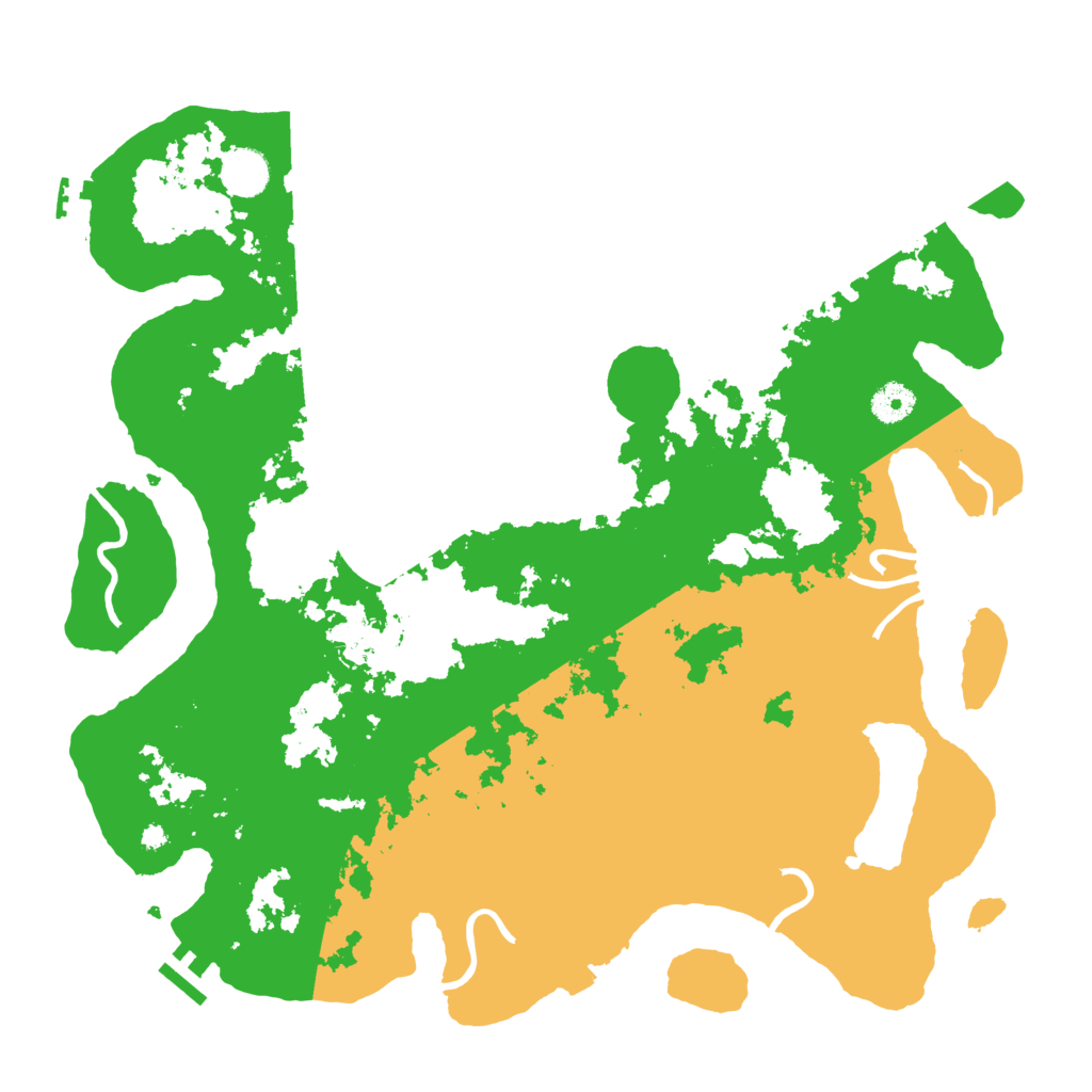 Biome Rust Map: Procedural Map, Size: 4000, Seed: 1961722883