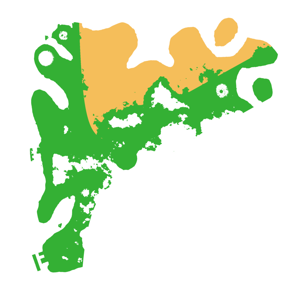 Biome Rust Map: Procedural Map, Size: 3500, Seed: 2024447488