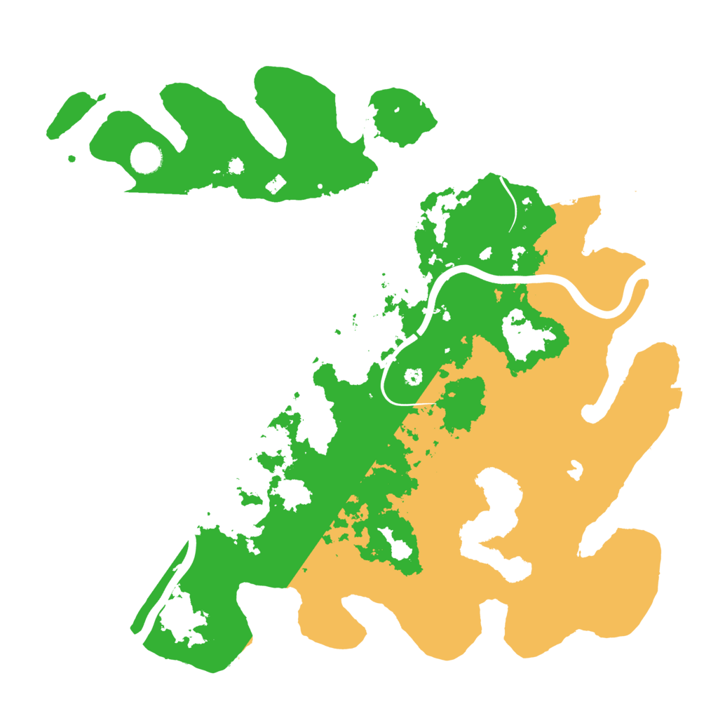Biome Rust Map: Procedural Map, Size: 4000, Seed: 53022060