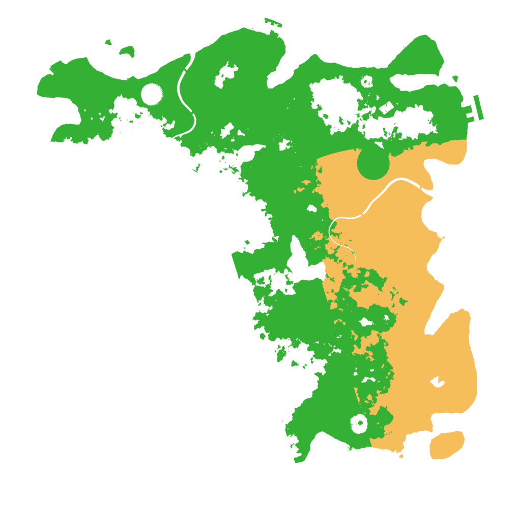 Biome Rust Map: Procedural Map, Size: 4250, Seed: 282628780