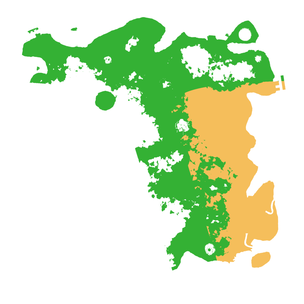 Biome Rust Map: Procedural Map, Size: 4250, Seed: 282628780