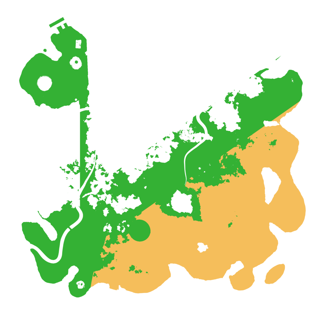 Biome Rust Map: Procedural Map, Size: 4000, Seed: 277418467