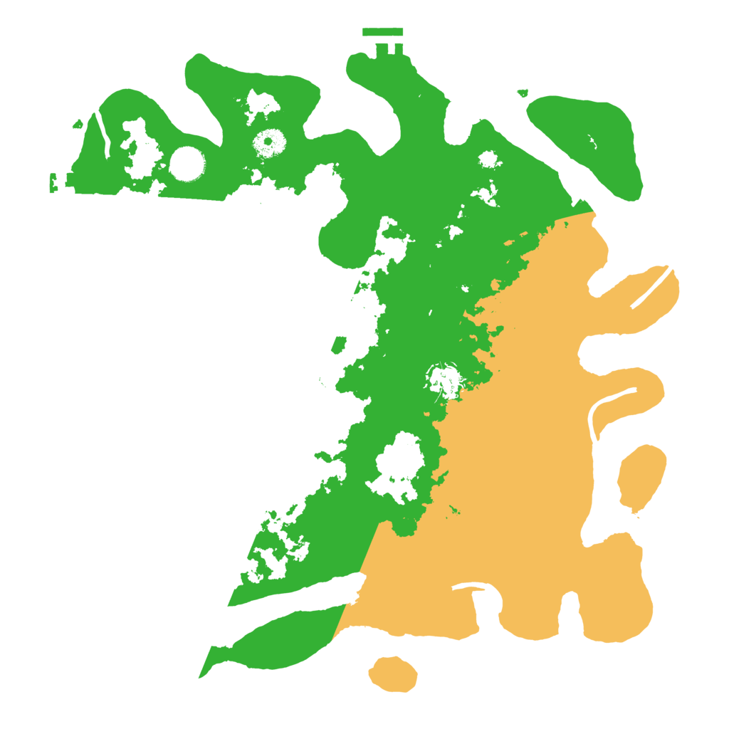 Biome Rust Map: Procedural Map, Size: 3650, Seed: 90934230