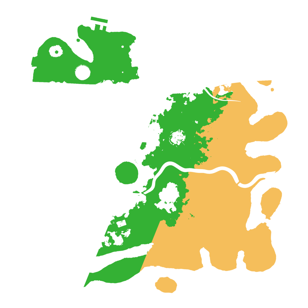 Biome Rust Map: Procedural Map, Size: 3650, Seed: 90934230