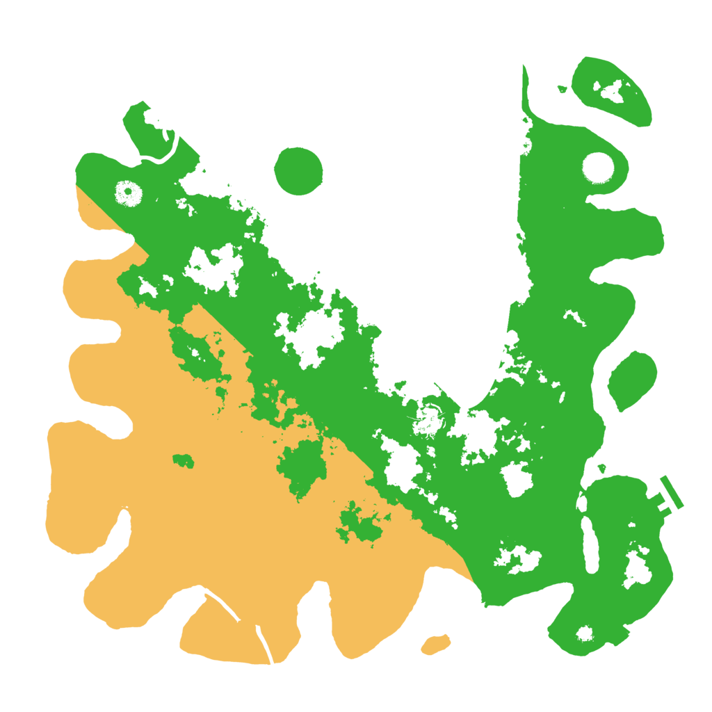 Biome Rust Map: Procedural Map, Size: 4000, Seed: 45688