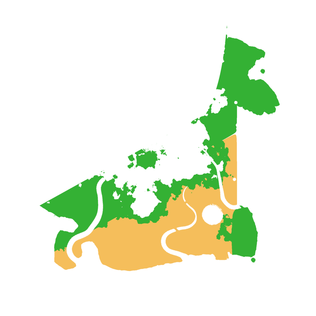 Biome Rust Map: Procedural Map, Size: 2800, Seed: 1265532970