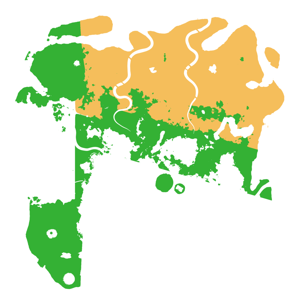 Biome Rust Map: Procedural Map, Size: 4587, Seed: 706571361