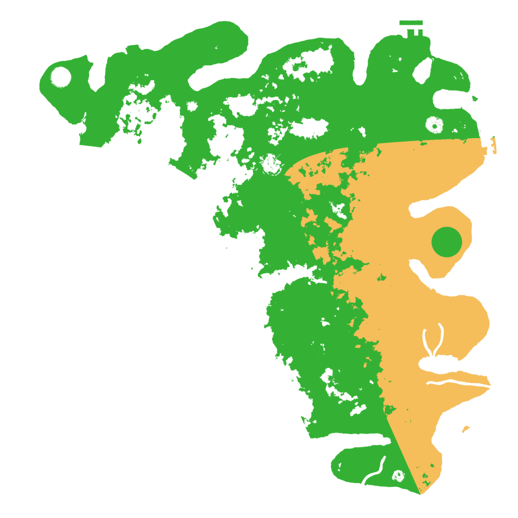 Biome Rust Map: Procedural Map, Size: 4500, Seed: 858163717