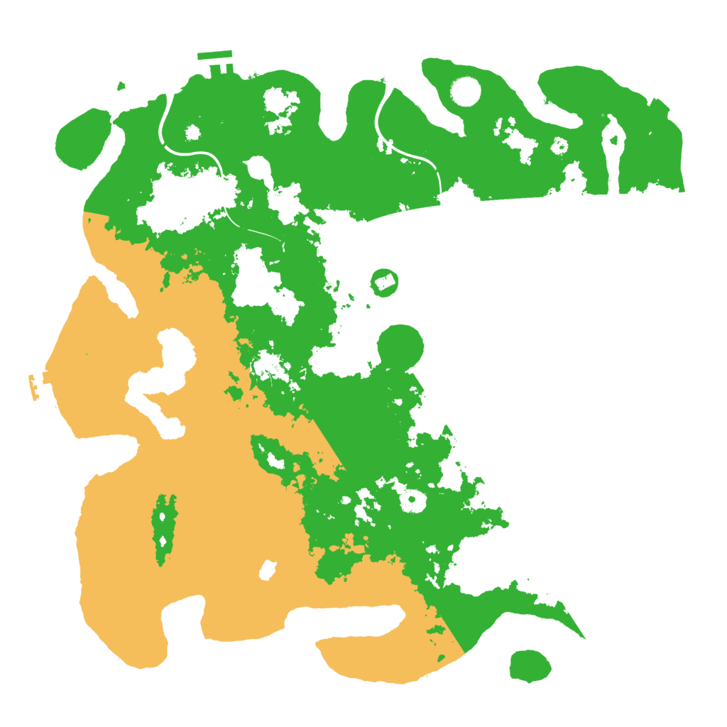 Biome Rust Map: Procedural Map, Size: 4250, Seed: 781438607