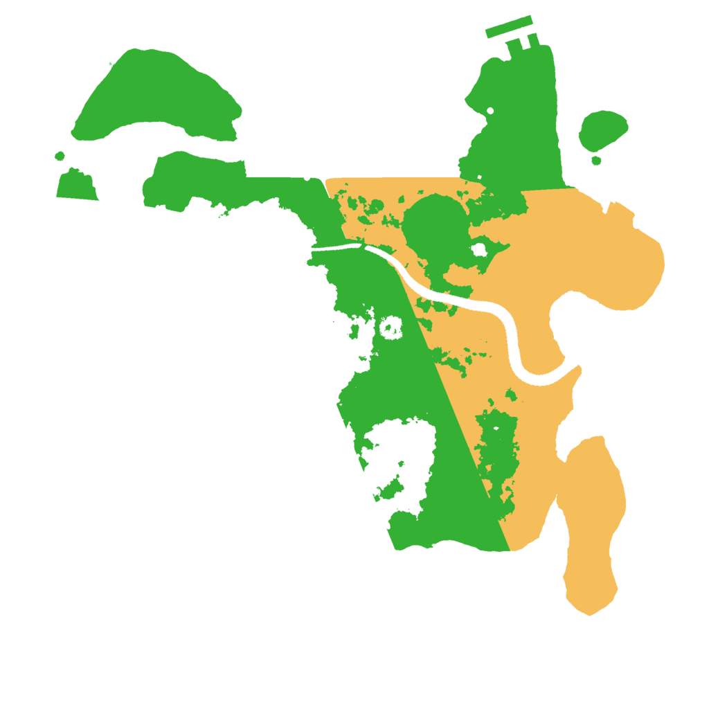 Biome Rust Map: Procedural Map, Size: 3000, Seed: 4324