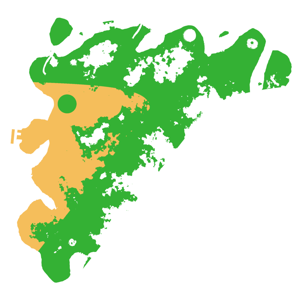 Biome Rust Map: Procedural Map, Size: 4300, Seed: 62570194