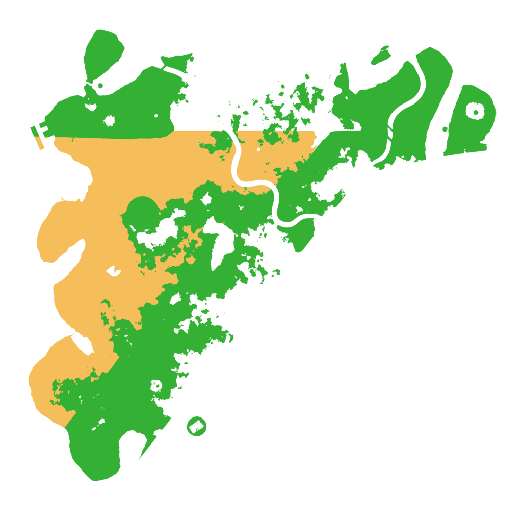 Biome Rust Map: Procedural Map, Size: 4300, Seed: 62570194