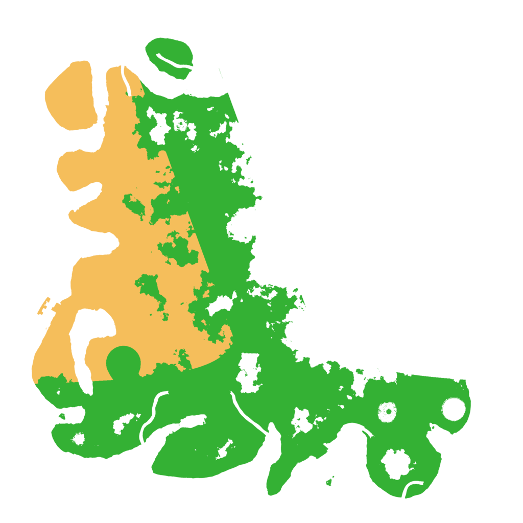 Biome Rust Map: Procedural Map, Size: 4000, Seed: 1885841784