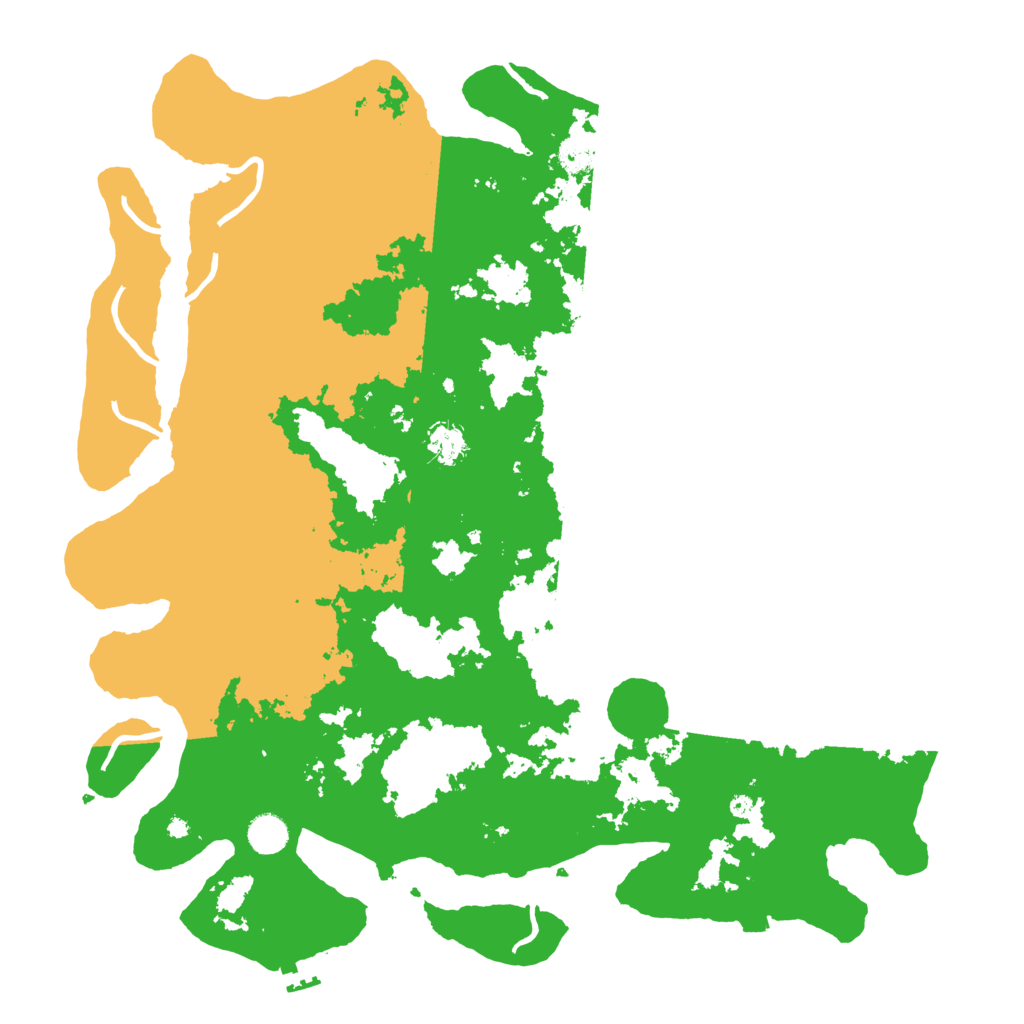 Biome Rust Map: Procedural Map, Size: 4500, Seed: 1713297603