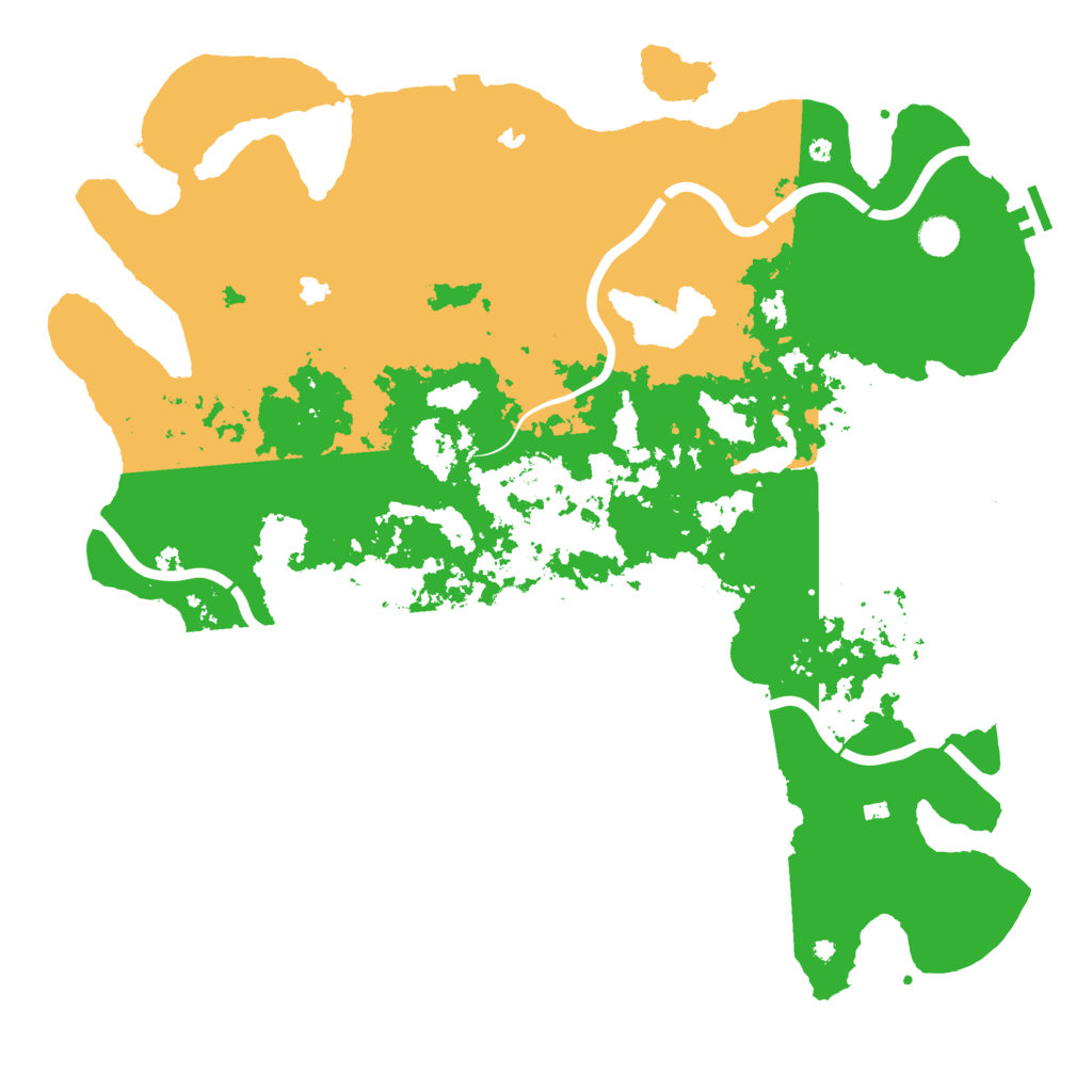 Biome Rust Map: Procedural Map, Size: 4750, Seed: 198317489