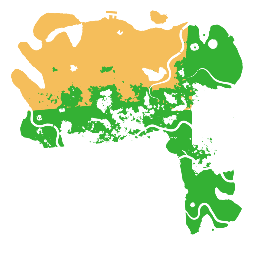 Biome Rust Map: Procedural Map, Size: 4750, Seed: 198317489
