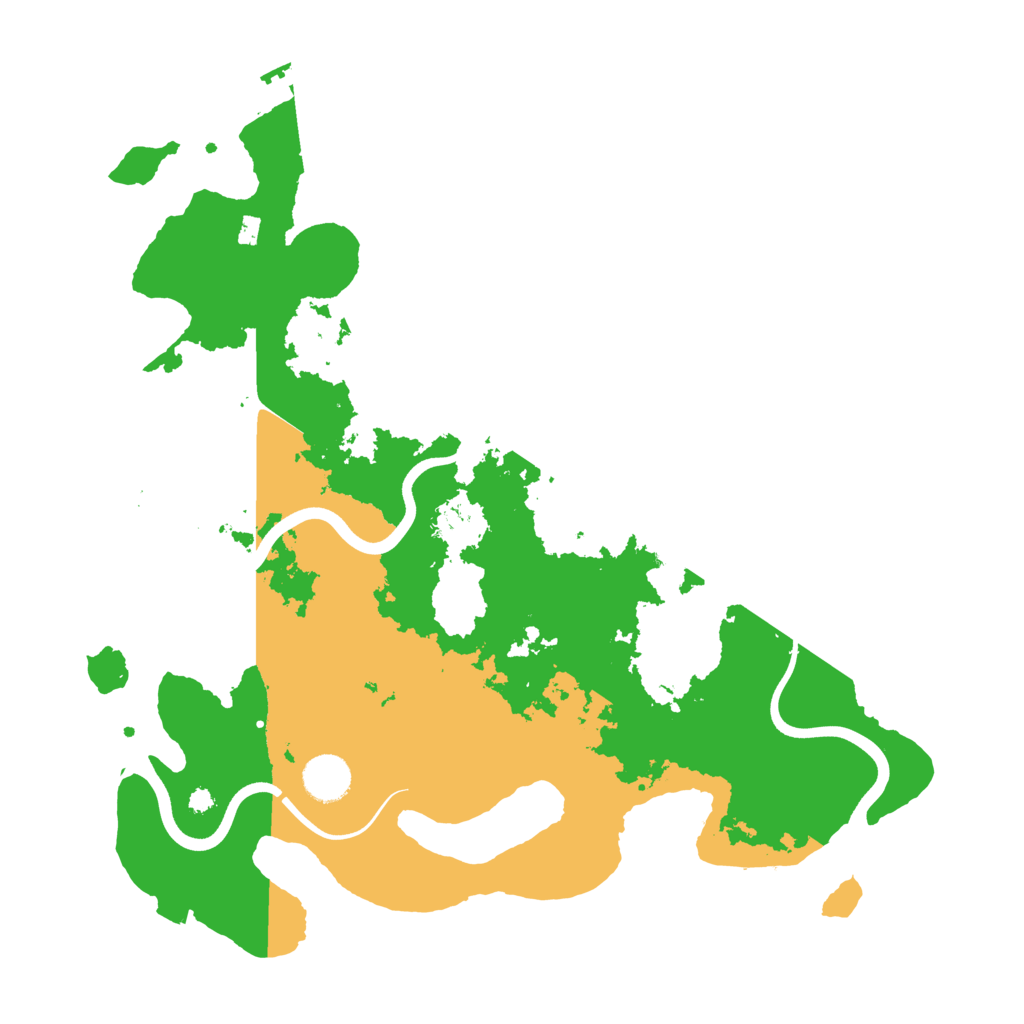 Biome Rust Map: Procedural Map, Size: 3800, Seed: 747057828