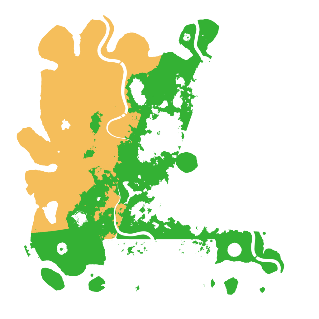 Biome Rust Map: Procedural Map, Size: 4250, Seed: 66858