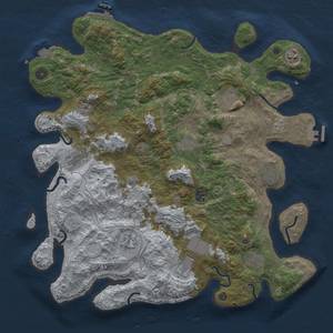 Thumbnail Rust Map: Procedural Map, Size: 4250, Seed: 71020, 18 Monuments