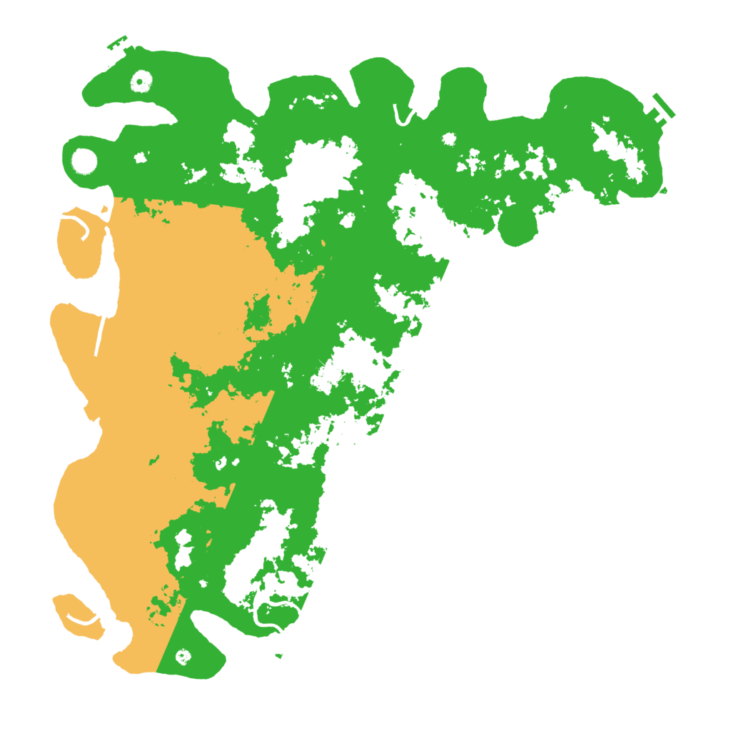 Biome Rust Map: Procedural Map, Size: 5000, Seed: 98765432